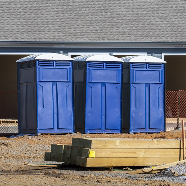 are there any restrictions on what items can be disposed of in the porta potties in Robbins North Carolina